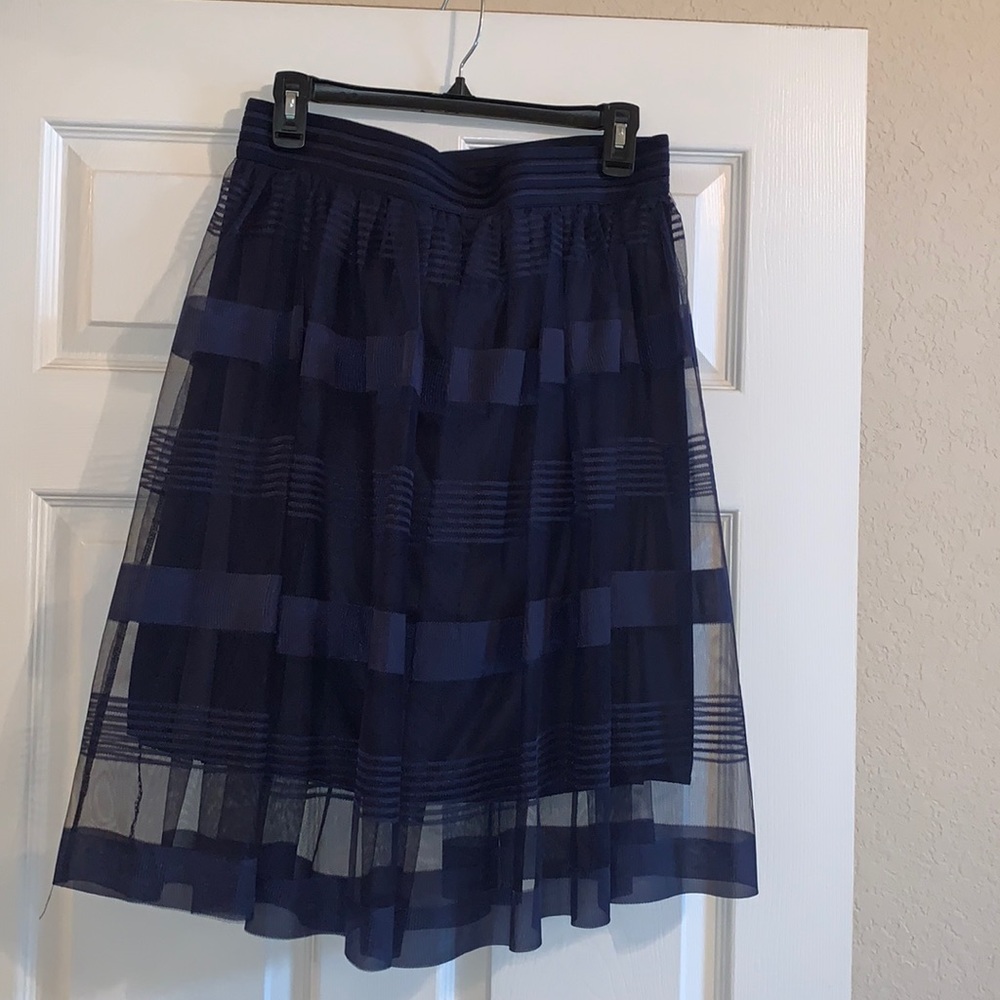Pretty navy skirt